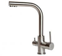 Смеситель для кухни Paulmark (Паульмарк) Essen Es213011-NI, никель