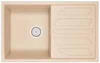Кухонная мойка GRANULA (Гранула) GR-8002 790*500 мм брют