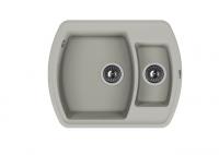 Кухонная мойка Florentina (Флорентина) Нире 630К, грей