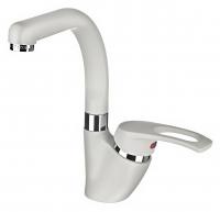 Смеситель для кухни Granula GR-1824 wh, арктик
