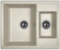 Кухонная мойка Dr.Gans (Доктор Ганс) &quot;АСТРА 620-К&quot; 620x510x217 цвет серый