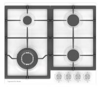Газовая варочная панель Zigmund-Shtain (Зигмунд-Штайн) G 14.6 W