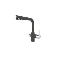 Смеситель FL-02 Арес, цвет антрацит