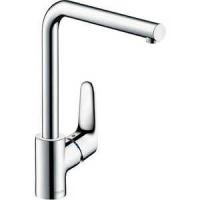 Смеситель для кухни Hansgrohe Focus с поворотным изливом нержавеющая сталь (31817800)