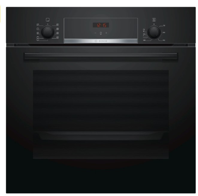 Встраиваемый электрический духовой шкаф bosch hba534eb0 black