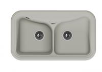 Кухонная мойка Florentina (Флорентина) Крит 860, грей