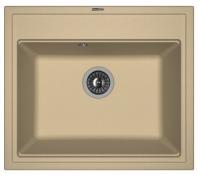 Кухонная мойка Florentina (Флорентина) Липси 600, капучино