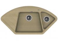 Кухонная мойка Florentina (Флорентина) Веста, бежевый