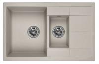 Кухонная мойка Granula (Гранула) GR-7802 bt, базальт