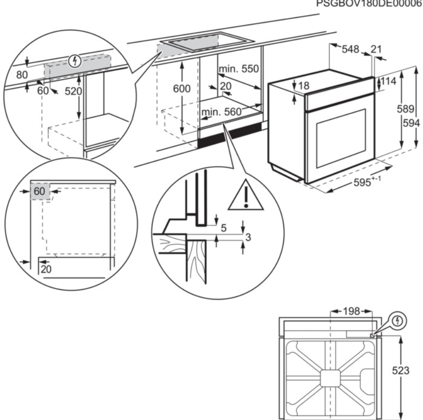 Духовой шкаф electrolux opea2350b