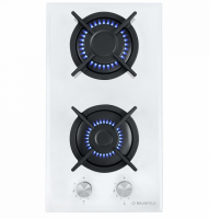 Газовая варочная панель MAUNFELD (Маунфилд) EGHG.32.1CW/G белый + ВИДЕО О ТОВАРЕ