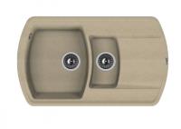 Кухонная мойка Florentina (Флорентина) Нире 860К, песочный