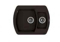 Кухонная мойка Florentina (Флорентина) Нире 630К, мокко