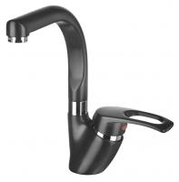 Смеситель для кухни Granula GR-1824 bl, черный