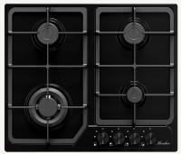 Газовая варочная панель MONSHER (Моншер) MSG 63 Noir