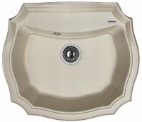 Кухонная мойка Florentina (Флорентина) Эмилия 640, грей