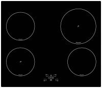 Индукционная варочная панель Simfer (Симфер) H60I18B001