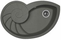 Кухонная мойка Florentina (Флорентина) Наутилус, Черный