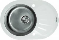 Кухонная мойка Seaman Eco Glass SMG-730W Gun (PVD)