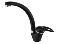 Смеситель для кухни Paulmark (Паульмарк) Holstein Ho212057-308, черный