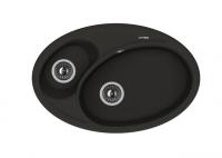 Кухонная мойка Florentina (Флорентина) Селена 780, черный