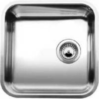 Кухонная мойка Blanco (Бланко) Supra 450-u нержсталь полированная с корзинчатым-вентилем