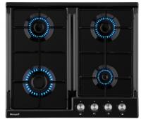 Газовая варочная панель Weissgauff (Вайсгауф) HGG 640 BEBG