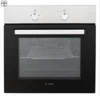 Электрический духовой шкаф Lex (Лекс) EDM 040 BL/IX