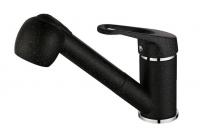 Смеситель для кухни Paulmark (Паульмарк) Holstein Ho214014-308, черный