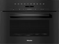 Встраиваемая микроволновая печь Miele (Мили) M 7244 TC Obsidian black