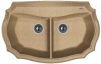 Кухонная мойка Florentina (Флорентина) Эмилия 870, Коричневый