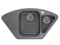 Кухонная мойка Granula (Гранула) GR-9101 gr, графит