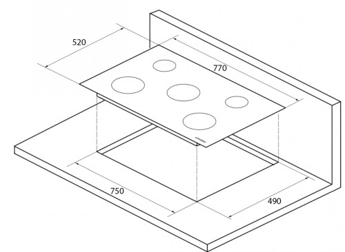 Электрическая варочная панель Kuppersberg (Купперсберг) ECS 703 R
