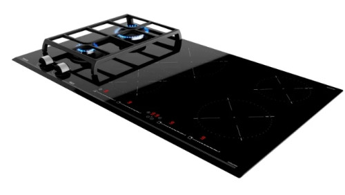 Комбинированная варочная панель Teka (Тека) Hybrid JZC 96324 ABN Black