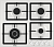 Газовая варочная панель Korting (Кёртинг) HG 697 CTW