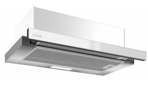 Встраиваемая вытяжка Elikor (Эликор) Интегра GLASS 50Н-400-В2Д нержавеющая сталь/стекло белое