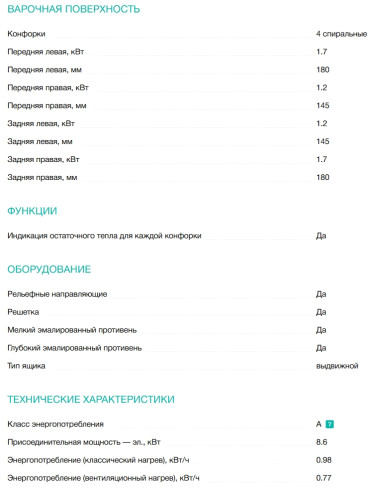 Электрическая плита Gorenje (Горенье) GEC5B41SG