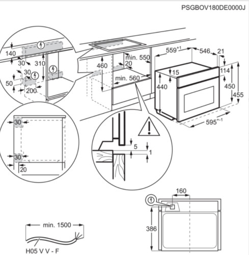 Электрический духовой шкаф Electrolux (Электролюкс) EVY 7800 AAV