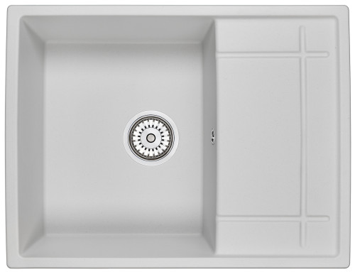 Кухонная мойка Granula (Гранула) GR-6501 wh, арктик
