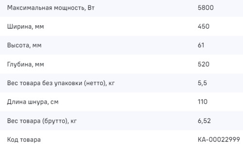 Индукционная варочная панель MAUNFELD CVI453STBKC