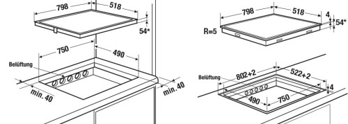 Индукционная варочная панель Kuppersbusch (Купперсбуш) KI 8330.0 SR