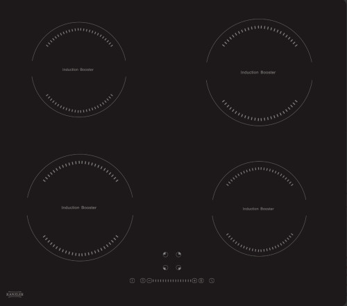 Индукционная варочная панель KANZLER (Канцлер) KI 036 S