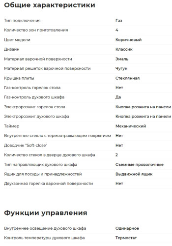 Газовая плита GEFEST (Гефест) ПГ 6100-02 0003