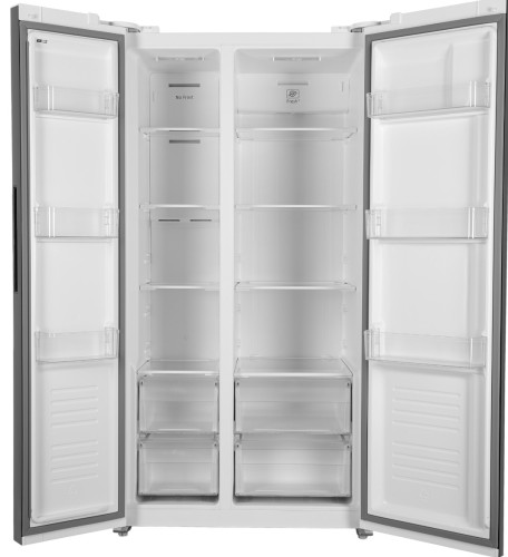 Холодильник Hyundai (Хёндэ) CS5003F белое стекло