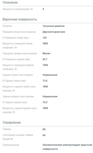 Газовая варочная панель Gorenje (Горенье) GKTW642SYW