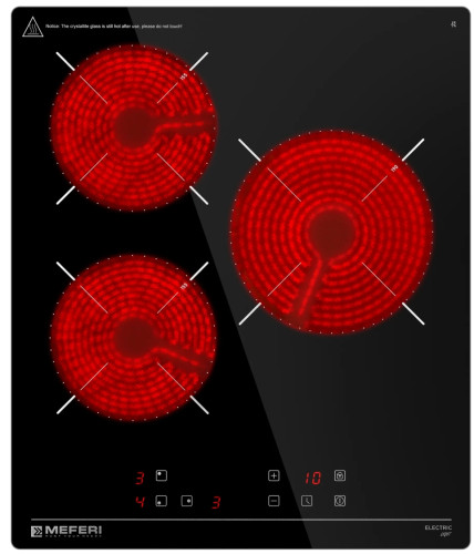 Электрическая варочная панель Meferi (Мефери) MEH453BK LIGHT