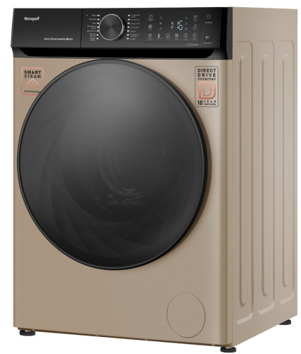 Стиральная машина Weissgauff (Вайсгауф) WM 59411 Direct Drive Inverter Steam Champagne
