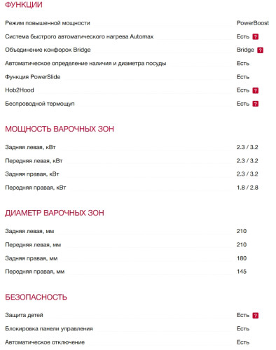 Индукционная варочная панель AEG (АЕГ) TI64IB30FB
