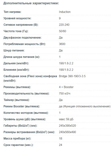 Индукционная варочная панель Korting (Кёртинг) HIBH 40980 NB