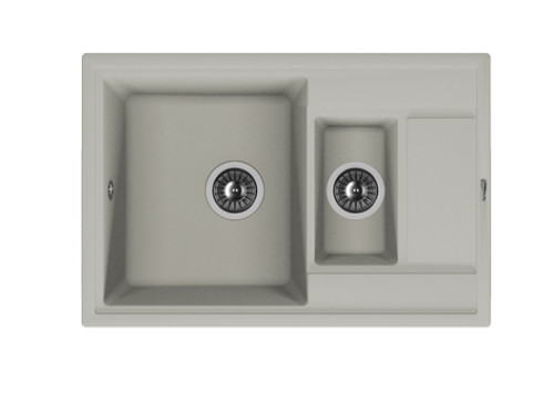 Кухонная мойка Florentina (Флорентина) Липси 780К, грей